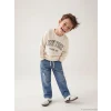 LCW Kids İndigo Regular Fit Erkek Bebek Bağcıklı Jean Pantolon
