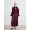 LCW STUDIO Bordo Oversize Kadın Tunik
