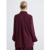 LCW STUDIO Bordo Oversize Kadın Tunik