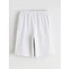 LCW Kids Yeşil Minecraft Baskılı Erkek Çocuk Şortlu Pijama Takımı