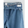 LCW Kids İndigo Wide Leg Kız Çocuk Jean Pantolon
