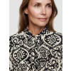 LCW Grace Siyah Desenli Kadın Gömlek Tunik