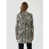 LCW Grace Siyah Desenli Kadın Gömlek Tunik