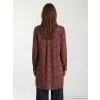 LCW Grace Bordo Desenli Kadın Gömlek Tunik