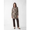 LCW Grace Gri Desenli Kadın Gömlek Tunik