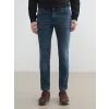LCW Jeans Yeşil 750 Slim Fit Erkek Jean Pantolon
