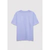 Mavi 7610467-70545 Mavi Baskılı Mor Tişört