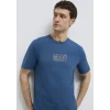 Mavi 0613186-70764 Mavi Logo Baskılı Mavi Tişört