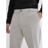 LCW BUSINESS Bej Slim Fit Erkek Takım Elbise Pantolonu