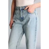 Defacto F3709AXNM85 İndigo 90s Wıde Leg Yüksek Bel Uzun Jean Pantolon