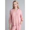 Defacto G8959AXPN111 Pembe V Yaka Uzun Kollu Gömlek