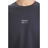 Defacto G0458AXAR191 Antrasit %100 Pamuk Boxy Fit Baskılı Tişört