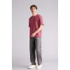 Defacto E7961AXBR174 Bordo REGULAR FIT %100 Pamuk Basic Tişört