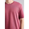 Defacto E7961AXBR174 Bordo REGULAR FIT %100 Pamuk Basic Tişört