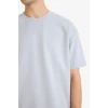 Defacto X3926AZGR297 Gri Nefes Alabilen Oversize Tişört