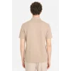 Defacto D7227AXBG216 Bej Regular Fıt Polo Yaka Kısa Kollu Polo Tişört