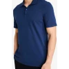 Defacto M6609AZIN131 İndigo Slım Fıt Polo Yaka Kısa Kollu Polo Tişört