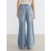 XSIDE Mavi Taşlı Wideleg Kadın Jean Pantolon