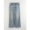 XSIDE Mavi Taşlı Wideleg Kadın Jean Pantolon