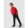 LCW Kids Siyah Slim Fit Erkek Çocuk Gabardin Pantolon