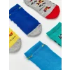 LCW Kids Karışık Desenli Erkek Çocuk Patik Çorap 5li