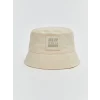 LCW ACCESSORIES Ekru Baskılı Kız Çocuk Bucket Şapka