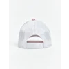 LCW ACCESSORIES Gri Flamingo Nakışlı Kız Çocuk Kep Şapka