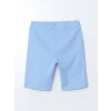 LCW Kids Mavi Beli Lastikli Kız Çocuk Kısa Tayt