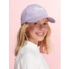 LCW ACCESSORIES Lila Fiyonk Detaylı Kız Çocuk Kep Şapka