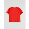 LCW Kids Kırmızı Bisiklet Yaka Kız Çocuk Tişört