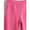 LCW Kids Pembe Beli Lastikli Kız Çocuk Kısa Tayt