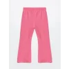 LCW Kids Pembe Beli Lastikli Kız Çocuk İspanyol Paça Tayt