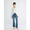LCW Jeans İndigo Mars Flare Kadın Jean Pantolon