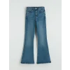 LCW Jeans İndigo Mars Flare Kadın Jean Pantolon