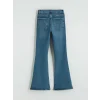 LCW Jeans İndigo Mars Flare Kadın Jean Pantolon