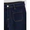 LCW STUDIO İndigo Wideleg Kadın Jean Pantolon