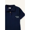Defacto G7145A5NV135 Lacivert Gabardin 2li Takım Erkek Bebek