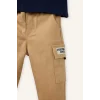Defacto G7145A5NV135 Lacivert Gabardin 2li Takım Erkek Bebek