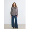LCW Modest İndigo Baggy Fit Kadın Jean Pantolon
