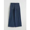 LCW Modest İndigo Baggy Fit Kadın Jean Pantolon