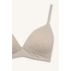 Defacto X9027AZBG588 Bej Pamuklu Kaplı Pedli Balensiz Bra