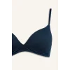 Defacto X9027AZNV179 Lacivert Pamuklu Kaplı Pedli Balensiz Bra