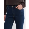 LCW Modest İndigo Yüksek Bel Flare Kadın Jean Pantolon