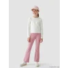 LCW Kids Pembe Beli Lastikli İspanyol Paça Kız Çocuk Tayt
