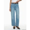 LCW Jeans İndigo Yüksek Bel Wideleg Kadın Jean Pantolon