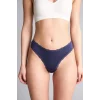 Defacto E4704AXBE570 Mavi Dantel Detaylı Micro 3lü Brazilian Külot