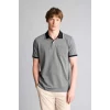 Defacto G2609AXAR221 Antrasit Kısa Kollu Polo Tişört