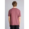 Defacto G3214AXBR494 Bordo REGULAR FIT Baskılı Tişört
