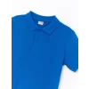 LCW Kids Mavi Polo Yaka Basic Erkek Çocuk Tişört
