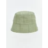 LCW baby Yeşil Basic Erkek Bebek Bucket Şapka